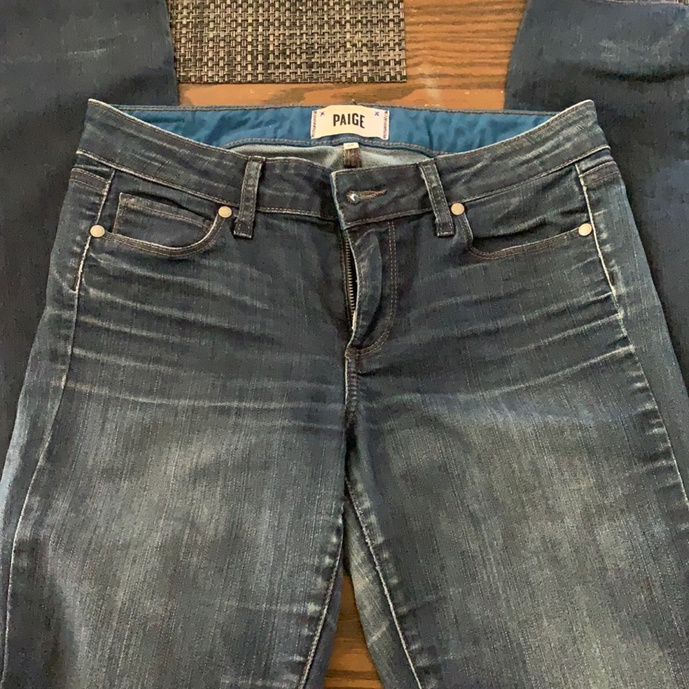 Paige jeans, size 28. Skyline skinny.